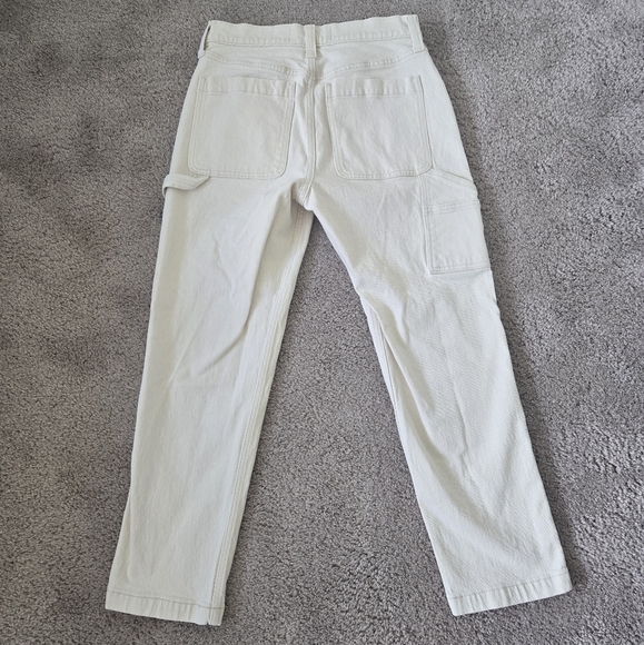 Abercrombie & Fitch Worker Carpenter Rigid Denim Loose Pants size 29×30 … - Picture 10 of 16
